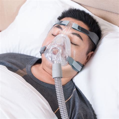 MOYEAH CPAP Machine Full Face Mask with Adjustable Headgear Strap Clip ...