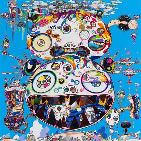 A mournful Takashi Murakami shows his spiritual side at Gagosian ...