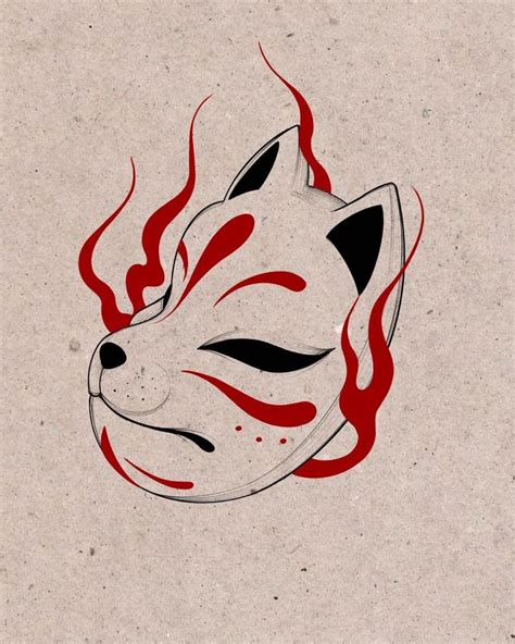 Zorro Tattoo, Ox Tattoo, Japan Tattoo Design, Cat Tat, Kitsune, Cute ...