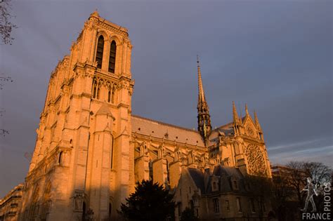 Notre Dame cathedral in the evening - Notre Dame de Paris | France in Photos