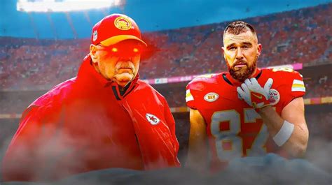 Chiefs' Andy Reid downplays heated moment with Travis Kelce in loss to ...