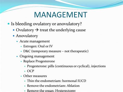 PPT - ABNORMAL UTERINE BLEEDING PowerPoint Presentation, free download ...