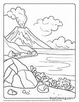 100  Volcano Coloring Pages Free PDF To Print Woo Coloring sketch template