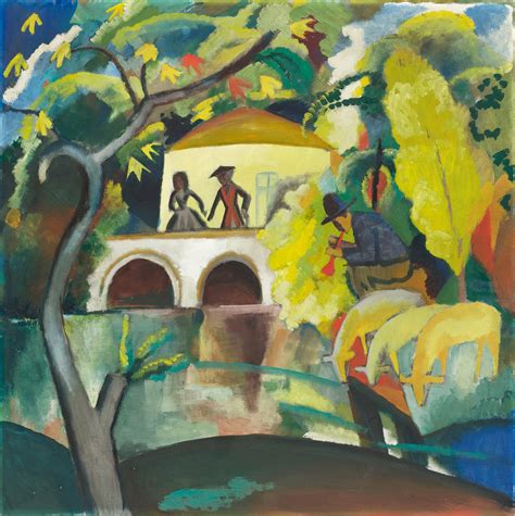 GERMAN EXPRESSIONISM - August Macke German Expressionist painter