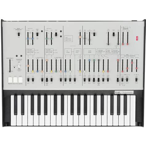 Korg ARP Odyssey Ltd, Duophonic Analog Synthesizer Rev1, White at Gear4music.com