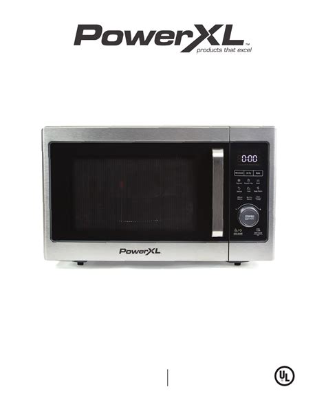 PowerXL Microwave Air Fryer Plus BDK02 user manual (English - 32 pages)