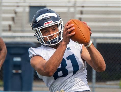 Wide receiver Montigo Moss making name for himself at UMaine