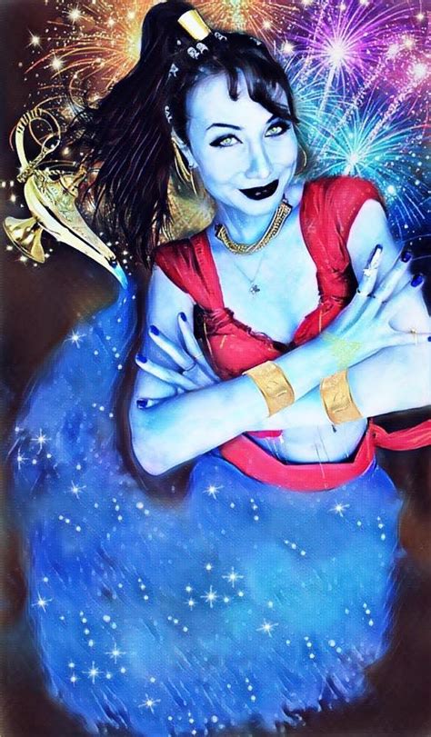 Disney Aladdin - Female Genie by Sarina Rose by Sarina-Rose on DeviantArt