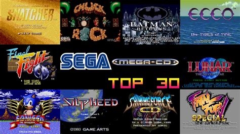 SEGA Mega-CD Top 30 Games