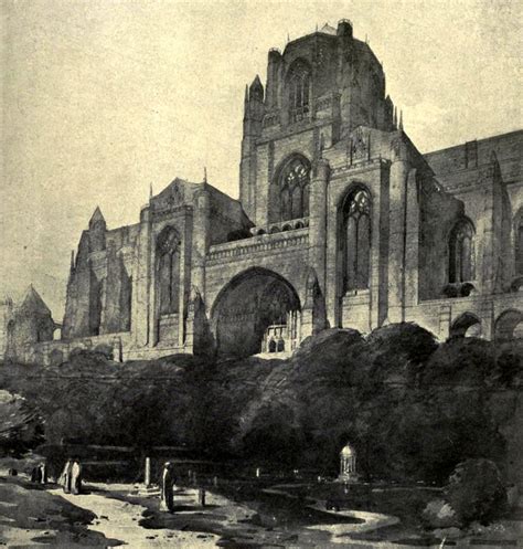 Design for a Cathedral, Liverpool | Liverpool cathedral, Liverpool ...