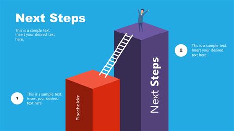 Next Steps Slides PowerPoint Template - SlideModel