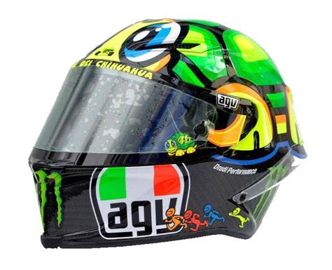 AGV Shows Valentino Rossi Corsa Turtle Replica Helmet - autoevolution