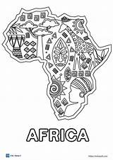 Africa Printable Coloring Pages 2025 sketch template