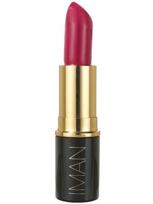 Iman Cosmetics Luxury Moisturizing Lipstick in Flirtatious Review | Allure