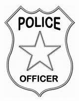 Sheriff Badge Coloring Page Pages sketch template