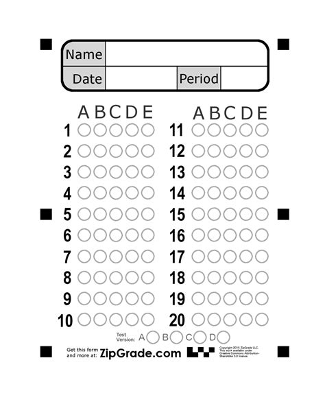 Free Printable Test Maker - Free Printable