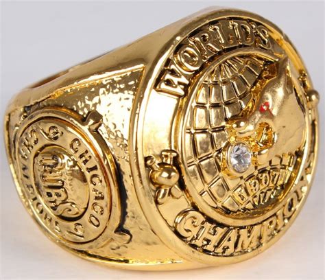 Chicago Cubs High Quality Replica 1907 World Series Championship Ring