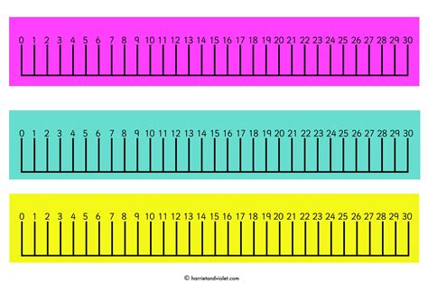 Number line 0-30 - Printable Teaching Resources - Print Play Learn