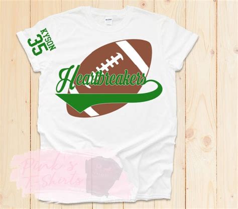 Football Spirit Shirts for School Shirts for School T-shirt Designed ...