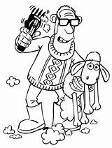 Shaun The Sheep Coloring Pages  Cool sketch template