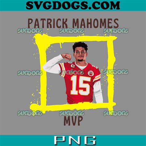 Patrick Mahomes Super Bowl MVP PNG