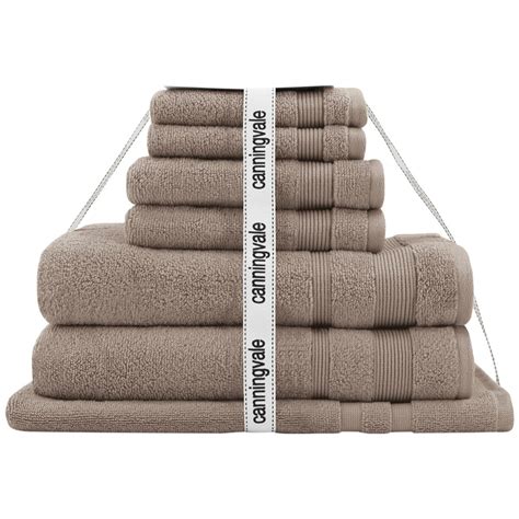 Canningvale Amalfitana Towel Set 7 Piece Porcini | Costco...