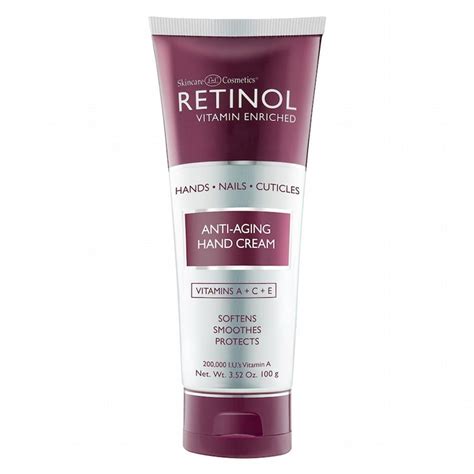 Retinol Anti Aging Hand Cream with SPF 12 3.52 oz – Brighton Beauty Supply