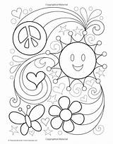 60s Coloring Pages sketch template