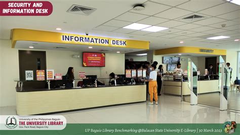 UPB Library Benchmarks at Bulacan State University (BuLSU) E-Library - The University Library ...