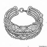 Friendship Bracelet Coloring Page  Pagescom sketch template