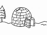 Coloriage Igloo Pour Les Enfants  Télécharger Et imprimer Gratuit Sur sketch template