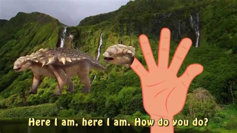 Dinosaur Finger Family - Nursery Rhymes - KidsW - (Dinosaurs) - YouTube