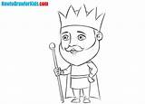 King Von Outline Drawing sketch template