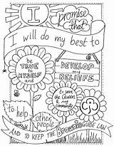 UK Brownie Promise colouring Sheet Created By Emyb Emy Buxton  Girl sketch template