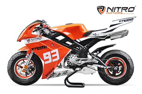 Menila Import - Nitro Motors Tribo 49cc Pocketbike Minibike Racing