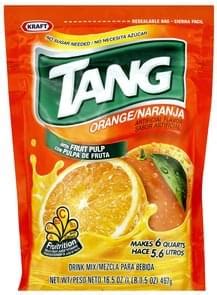 Tang Orange Drink Mix - 16.5 oz, Nutrition Information | Innit