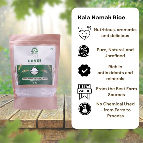 Kala Namak (Buddha) Rice – Urvee Organic Farms