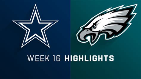 Cowboys vs. Eagles highlights | Week 16