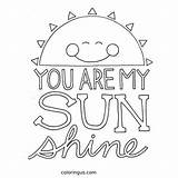 Sun Coloring Pages Free Printable PDF sketch template