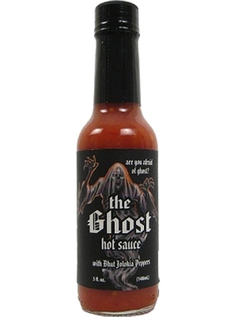 The Ghost Hot Sauce w/ Bhut Jolokia Pepper