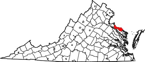 Westmoreland County, Virginia : Districts