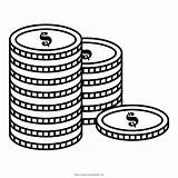Printable Gold Coins Coloring Pages sketch template