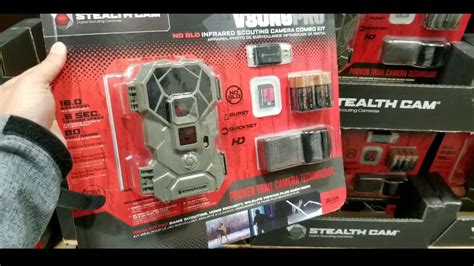 Costco! STEALTH CAM - Infrared Scouting Camera Kit! $99!!! - YouTube