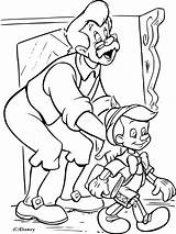 Walt Disney Coloring Pages Pinocchio Best sketch template