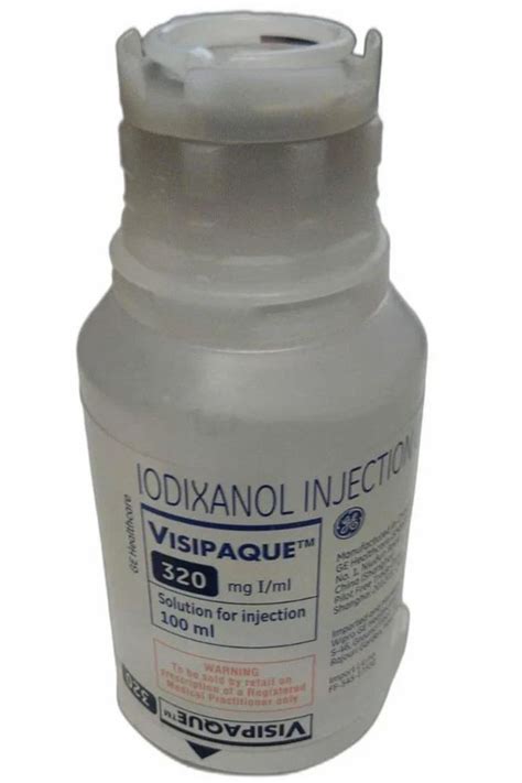 Visipaque Contrast Injection 320 Mg at Rs 1500/bottle in Lucknow | ID: 27441787897