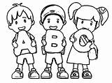 Classroom Coloring Pages For Kids sketch template