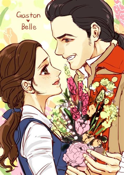 Belle & Gaston Fan Picture, Disney Couples, Beauty And The Beast, Elaborate, Unexpected, Fiction ...