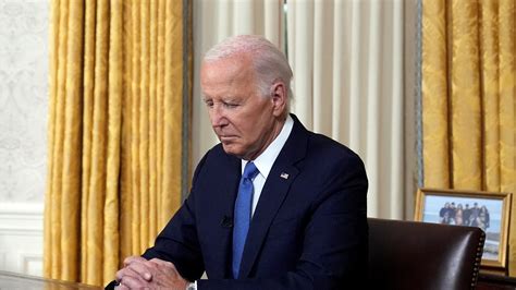 From Oval Office, Biden's first speech on leaving presidential race