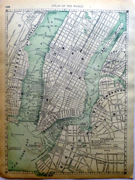 New York City - Simon Hunter Antique Maps