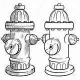 Fire Hydrant Coloring Sheet Pages sketch template
